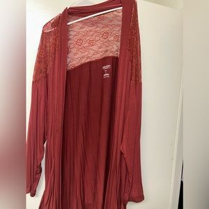 Torrid laced cardigan size 5x